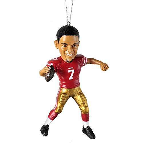 Colin Kaepernick (San Francisco 49ers) Forever Collectibles 4″ NFL Player Ornament