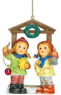 3.5″ Christmas Traditions Seasons of Good Cheer Little Girls Christmas Ornament