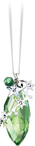 Swarovski Peridot Silver Shade Christmas Ornament