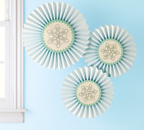 Martha Stewart Crafts Snowflake Hanging Rosette