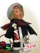 Byers’ Choice “Boy with Glass Ornaments” Caroler Figurine