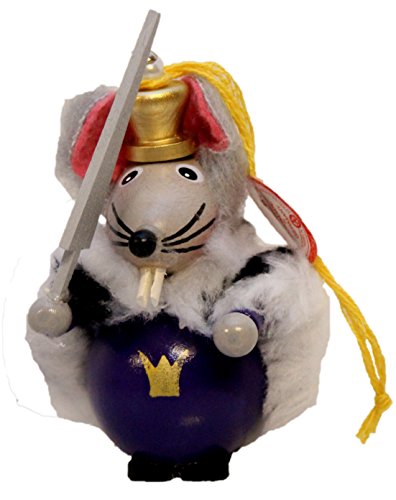 Retired Steinbach Nutcracker Mouse King German Wooden Christmas Ornament
