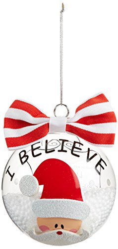 I Believe Christmas Ornament Ball