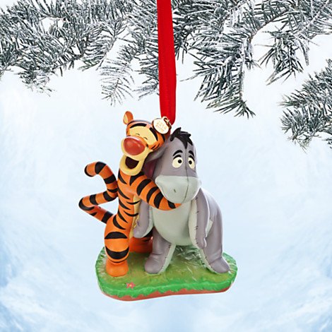 Tigger and Eeyore Sketchbook Ornament