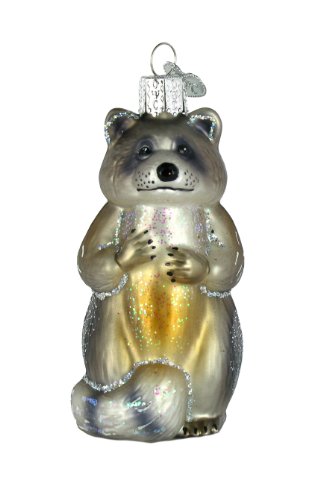 Old World Christmas Ornament Raccoon