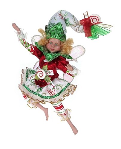 Mark Roberts Collectible Peppermint Snowflakes Christmas Fairy – Small 11″ #51-42480