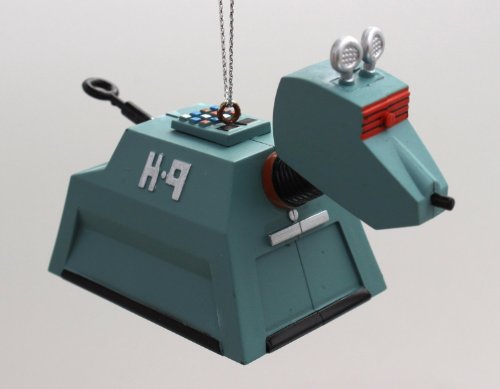 Kurt Adler 4-inch Doctor Who K-9 Blow Mold Plastic Ornament Kurt Adler 4-inch Doctor Who K-9 Blow Mold Plastic Ornament