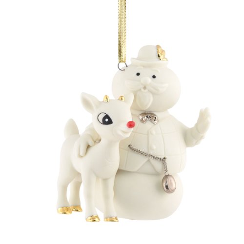 Department 56 Rudolph Rudolph and Sam Bisque Ornament, 3.35-Inch