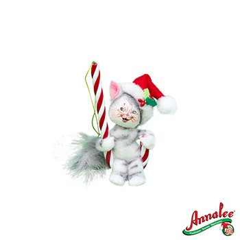 3″ Candycane Kitty by Annalee