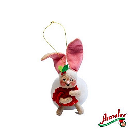 2012 Retired Annalee Dolls 3″ Cozy Bunny Tail Ornament for Your Tree