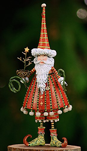 8″ Patience Brewster Krinkles Dashing Santa Christmas Ornament