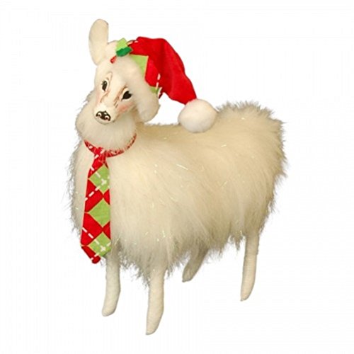2014 Annalee Dolls 9″ Cheery Llama for Christmas, Posable