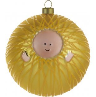 Alessi Palle Presepe Christmas Ornament, Gesu Bambino