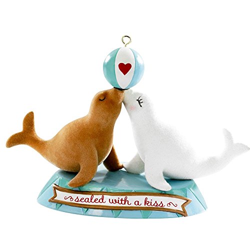 Our Christmas Together Seals 2014 Carlton Heirloom Ornament