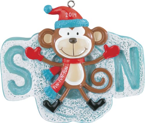 Son Monkey 2014 Carlton Heirloom Ornament