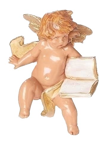 Fontanini Annual Cherub Holiday Christmas Ornament