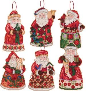 Jim Shore Santa Ornaments Save On All Six