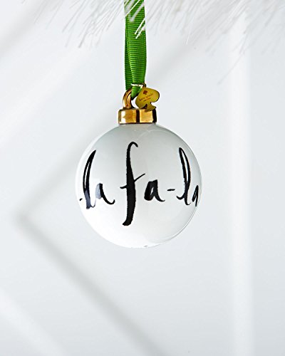 kate spade new york Deck The Halls Fa La La Ornament