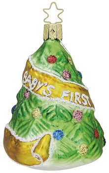Baby’s First Christmas Tree, #1-173-07, by Inge-Glas of Germany