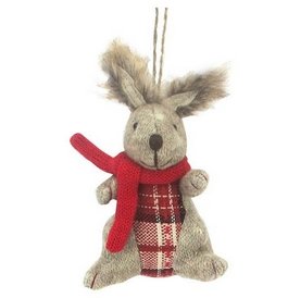 Adorable Knit Rabbit Ornament