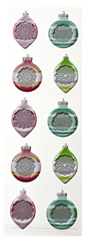 Martha Stewart Crafts Merry and Bright Ornament Stickers