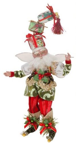 Mark Roberts Fairies, Shop ‘Til You Drop Fairy, Small 14 Inches, Packaged with a Tropical Magnet