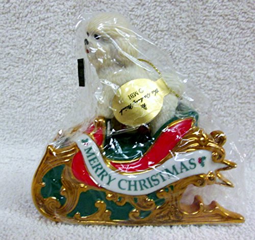 Danbury Mint The First Annual “Santa’s Helper” Bichon Frise Ornament