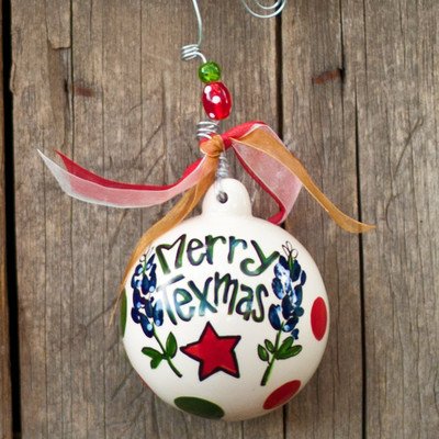 Merry Texmas Ball Ornament