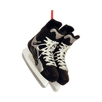 Christmas/ Everyday Ornament- 2.5 Inch Hockey Skates (Hang or Stand Up!)