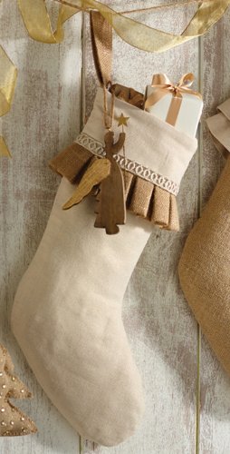 Mud Pie Ornament Stockings (White)