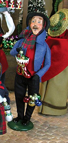 Byers Choice Caroler – Ornament Seller Man – Christmas Decoration