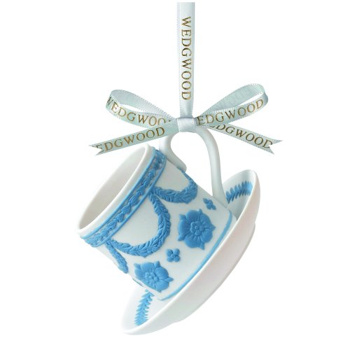 Wedgwood Iconic Teacup and Saucer Ornament