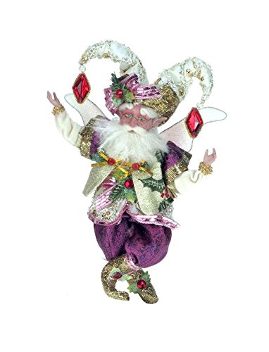 Mark Roberts Collectible Hollybell Harlequin Christmas Fairy – Small 9″ #51-42432