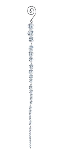 Sage & Co. XAO10906CL Crystal and Clear Icicle Ornament
