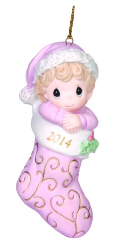Precious Moments Company Dated 2014 Baby Girl Ornament Precious Moments Company Dated 2014 Baby Girl Ornament