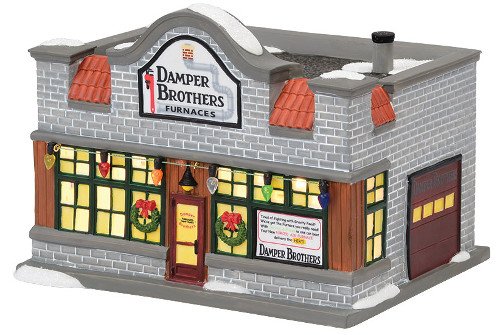 Department 56 A Christmas Story Village Furnace Repair Ornament Lit House, 5.12-Inch