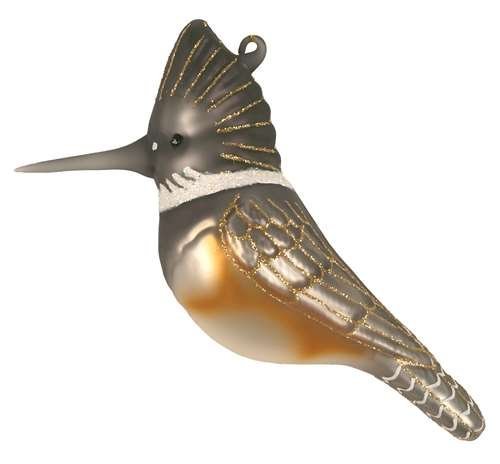 CobaneStudioLLC Kingfisher Ornament COBANEC409