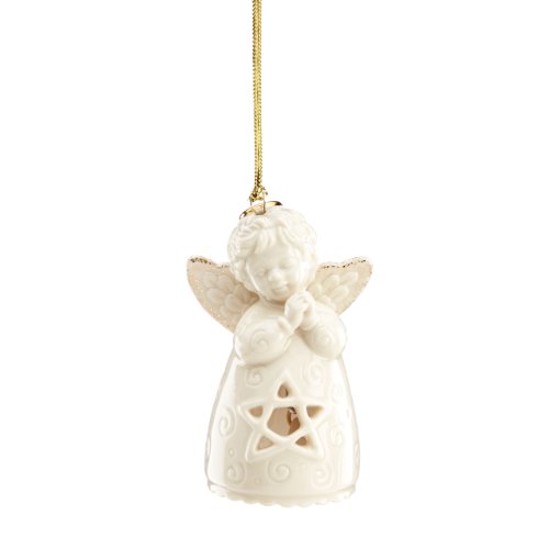 Lenox Star Bell Angel Wishes Ornament