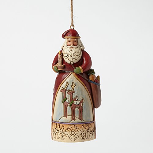 Jim Shore Williamsburg Santa Hanging Ornament