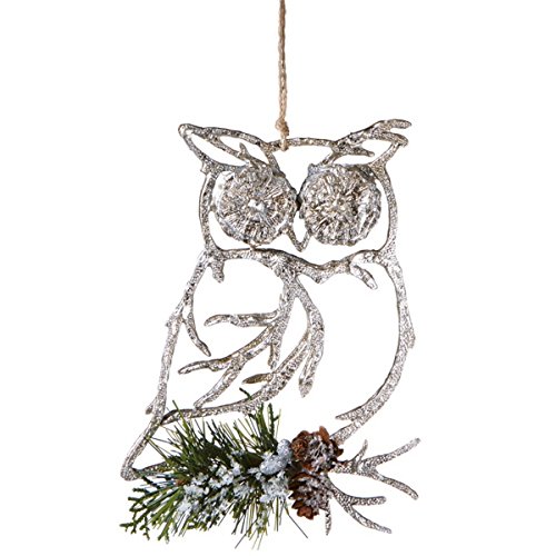 Natural Owl Ornament By Midwest-CBK