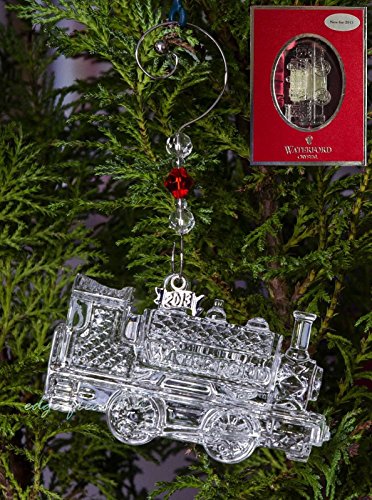 Waterford 2013 Train Engine Christmas Ornament