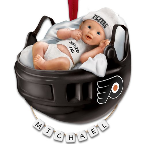 NHL® Philadelphia Flyers® Personalized Baby’s First Ornament by The Bradford Exchange
