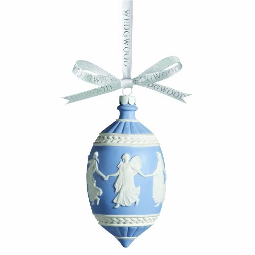 Wedgwood ® 2010 Iconic Neoclassical Relief Christmas Ornament