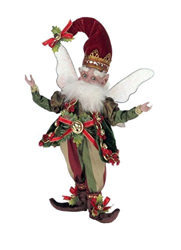 Mark Roberts Collectible Sleighbell and Holly Christmas Fairy – Small 9″ #51-42504