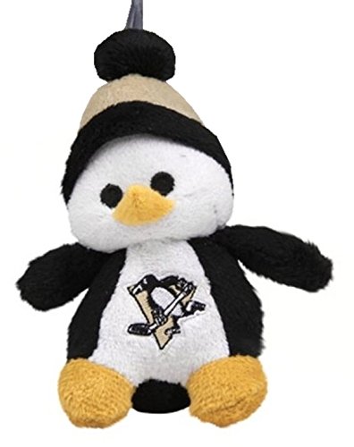 Pittsburgh Penguins NHL Plush Penguin Christmas Tree Ornament