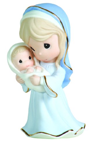 Precious Moments Mary Holding Baby Jesus Figurine “A Love Like No Other”