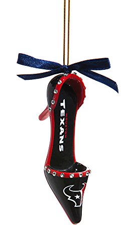 Houston Texans Official NFL 3 inch x 1.5 inch Team Shoe Ornament