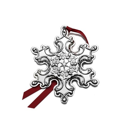 Wallace 2012 Grande Baroque Snowflake Ornament, 15th Edition