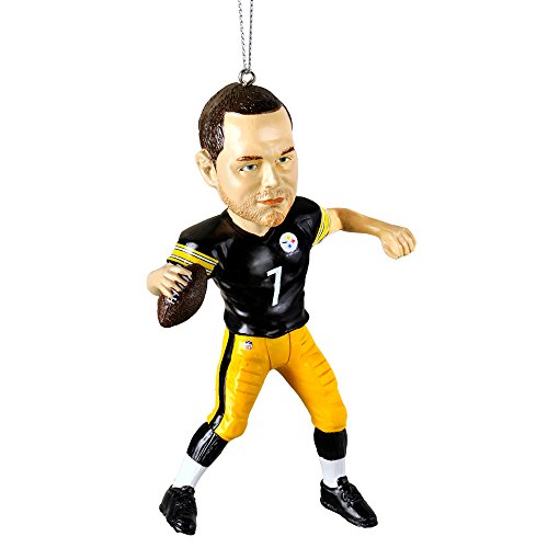 Ben Roethlisberger (Pittsburgh Steelers) Forever Collectibles 4″ NFL Player Ornament