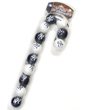 Forever Collectibles New York Yankees Candy Cane Ball Ornament Set